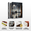 Canvas Print: "Solitary Reflection" by Tailored Canvases