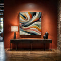 Canvas Print: "Spectral Swirl" by Tailored Canvases