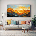 Canvas Print: "Sunset Surge" by Tailored Canvases