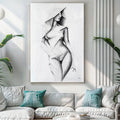 Canvas Print: "Tangible Point" by Tailored Canvases