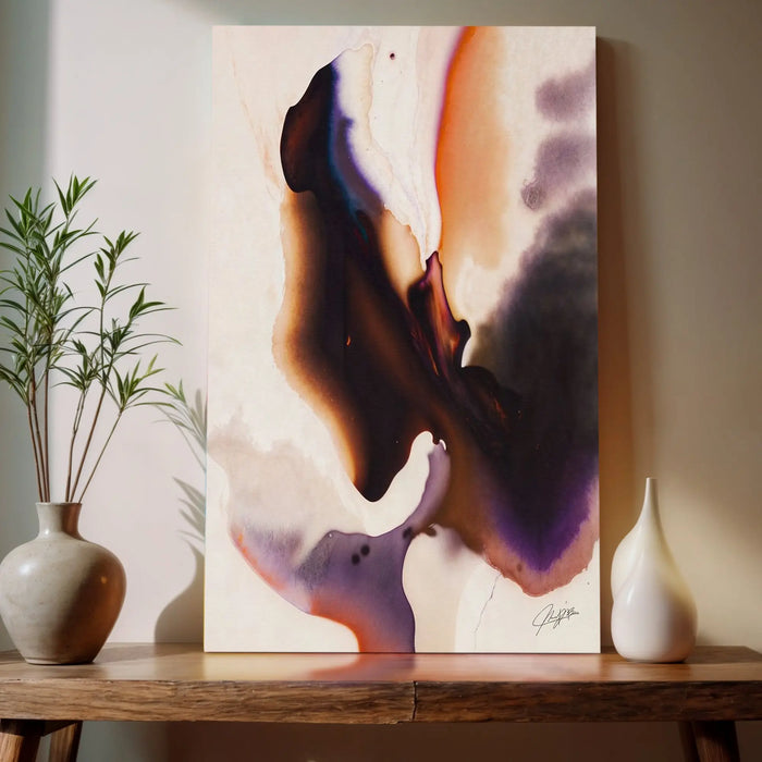 Canvas Print: "Velvet Bloom III" by Tailored Canvases