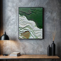 Canvas Print: "Verdant Cliffs" by Tailored Canvases