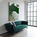 Canvas Print: "Verdant Cliffs II" by Tailored Canvases
