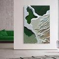 Canvas Print: "Verdant Cliffs III" by Tailored Canvases