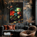 Canvas Print: "Verdant Elegance" by Tailored Canvases