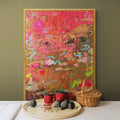 Canvas Print: "Vibrant Veil" by Tailored Canvases