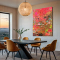 Canvas Print: "Vibrant Veil" by Tailored Canvases
