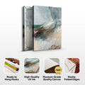Canvas Print: "Whispering Coast" by Tailored Canvases