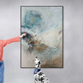 Canvas Print: "Whispering Coast II" by Tailored Canvases