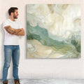 Canvas Print: "Whispering Currents" by Tailored Canvases