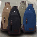 Canvas Shoulder Sling Bag - Assorted Colors by DailySale