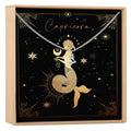 Capricorn Zodiac Deity Necklace by Dear Ava