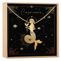 Capricorn Zodiac Deity Necklace by Dear Ava