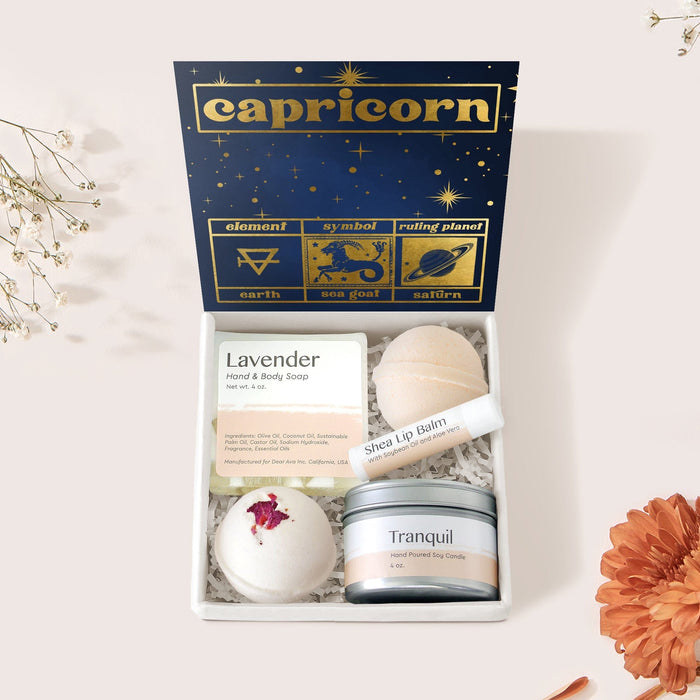 Capricorn Zodiac Gift Box Set by Dear Ava