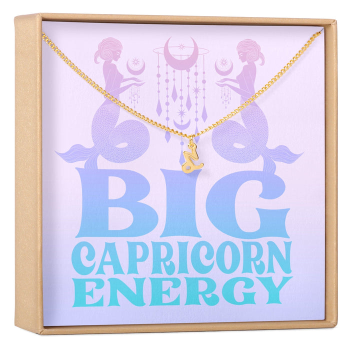 Capricorn Zodiac Gift Capricorn Zodiac Sign Pendant Necklace by Dear Ava