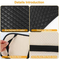 Car Armrest Pad Cover PU Leather Fit for SUV Truck Car by DailySale
