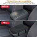 Car Armrest Pad Cover PU Leather Fit for SUV Truck Car by DailySale