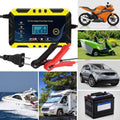 Car Battery Charger 12V/6A Smart Automatic Battery Charger Pulse Repair by DailySale