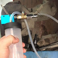 Car Brake System Fluid Bleeder Kit Hydraulic Clutch Oil Exchange One Man Tool by DailySale