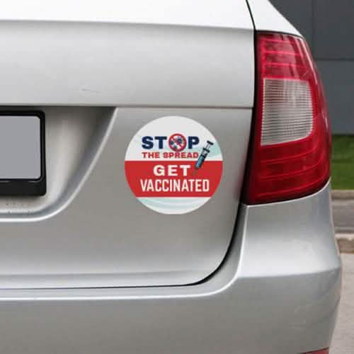 Car Bumper Magnet I Got My Vaccine by DailySale
