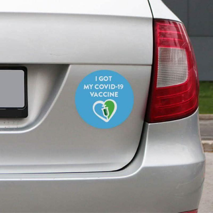 Car Bumper Magnets - I Got My Vaccine by DailySale