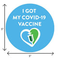 Car Bumper Magnets - I Got My Vaccine by DailySale