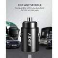 AUKEY Car Charger 30W Dual-Port by DailySale
