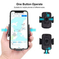 Car Cup Holder Phone Mount Adjustable Gooseneck Phone Stand by DailySale