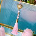 Car Guardian - ‘You Are Loved’ Heart Charm Tassel by Conscious Items