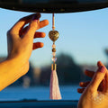 Car Guardian - ‘You Are Loved’ Heart Charm Tassel by Conscious Items