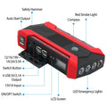 Car Jump Starter Booster with LCD Screen 4 Modes LED Flashlight by DailySale