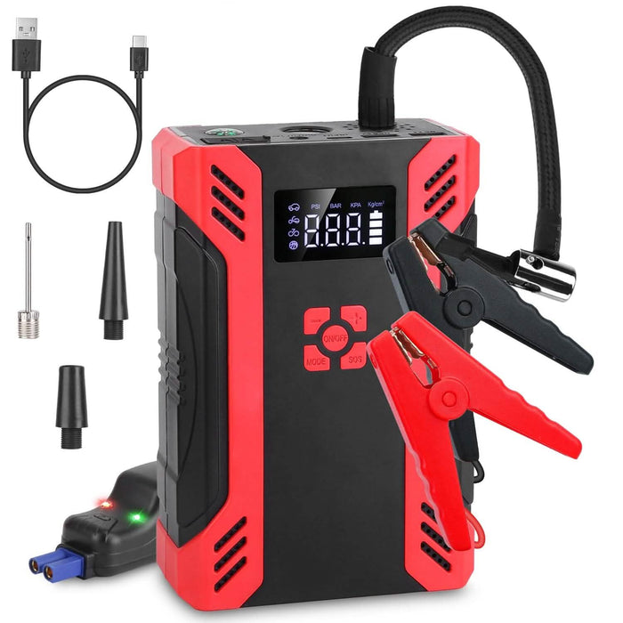Car Jump Starter with Air Compressor by DailySale