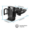 Car Phone Holder CD Slot Phone Mount 360 Rotatable by DailySale
