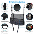 Car Storage Netting Pouch Seat Side Storage Mesh Organizer Bag by DailySale