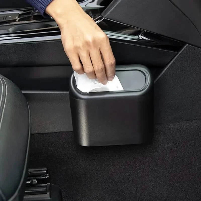 Car Trash Can with Lid Hanging Vehicle Garbage Organizer by DailySale