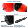 Car Wheel Brush Rims Tire Seat Engine Wash Cleaning Tool by DailySale