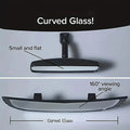 Car Wide Angle Rearview Mirror Curved Interior Large Field Of View Inside Mirror by DailySale