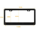Carbon Fiber Black License Plate by DailySale
