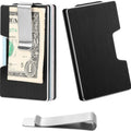 Carbon Fiber Pocket Money Clip Wallet with RIFD Card Blocking by DailySale