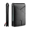 Carbon Fiber Rfid Men Wallets Bi-fold Vallet Billfold by DailySale