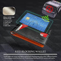 Carbon Fiber Rfid Men Wallets Bi-fold Vallet Billfold by DailySale