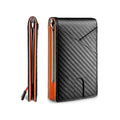 Carbon Fiber Rfid Men Wallets Bi-fold Vallet Billfold by DailySale