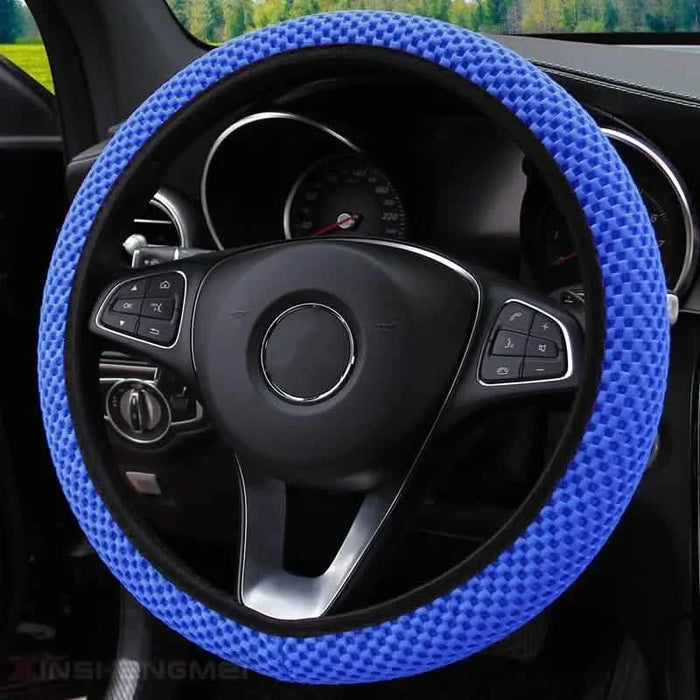 Carbon Fiber Sports Steering Wheel Cover by DailySale