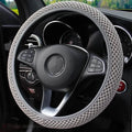 Carbon Fiber Sports Steering Wheel Cover by DailySale