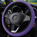 Carbon Fiber Sports Steering Wheel Cover by DailySale