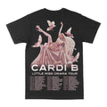 Cardi B "Little Miss Drama" Tour Graphic Tee by Obsessed with graphic tees