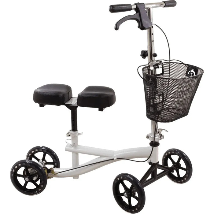 ROSCOE KSW Knee Scooter Walker - White by Pasteur Pharmacy