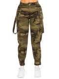 High Waist Cargo Pants w Suspenders by The House of Stylez