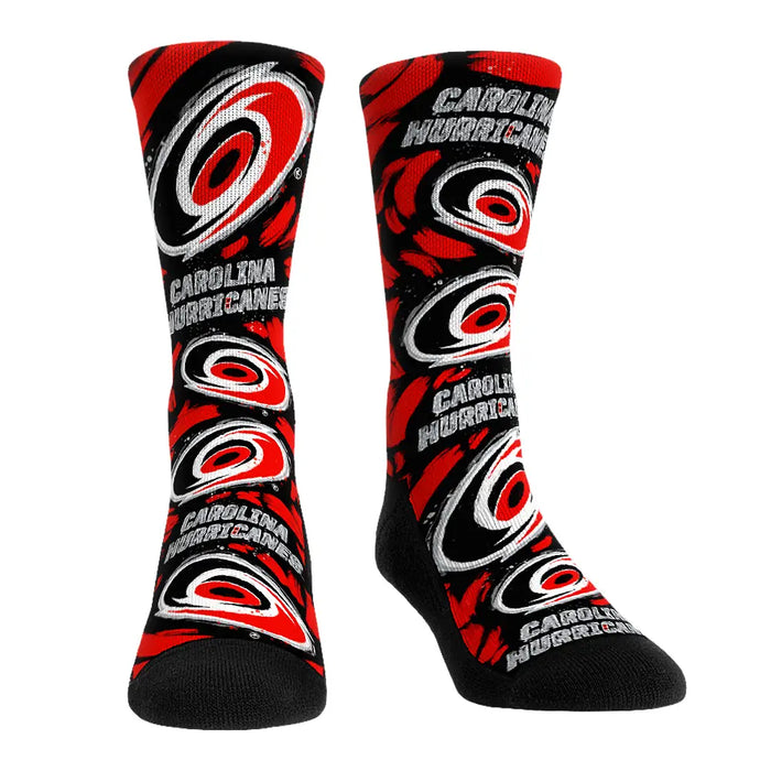 Carolina Hurricanes - Logo Paint by Rock 'Em Socks