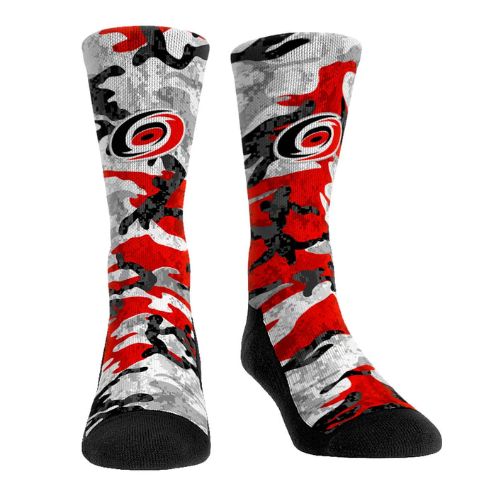 Carolina Hurricanes - What The Camo by Rock 'Em Socks
